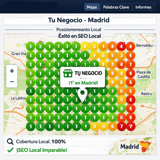 empresa de servicios seo local Madrid y Castellón